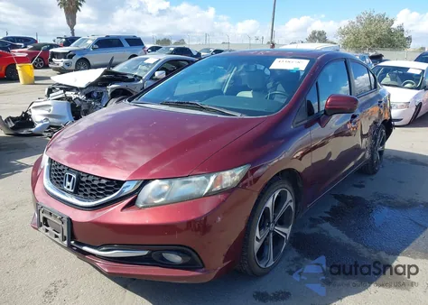 2015 Honda Civic Ex-L from USA, damaged, VIN 2HGFB2F93FH538283